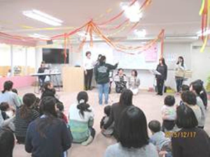 学生の演奏「きよしこのよる」他2曲