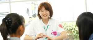 ⑦笑顔で相談!