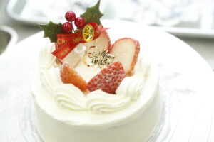 クリスマスケーキを一緒に作ろう♪　②