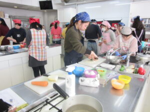 調理の様子