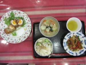 ○料理の出来上がり